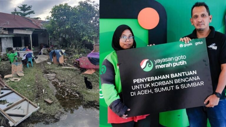 Goto Bantu Mitra Driver Terdampak Bencana di Aceh dan Sumatra